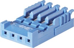 Obudowa złącza pin żeńskiego na kabel TE Connectivity AMPMODU 281786-6, wire-to-board, piny: 6, 5 A, 1 szt.