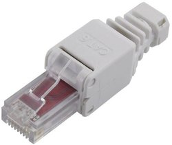 Złącze RJ45 TRU COMPONENTS 1515263, RJ45, CAT 6, piny:8, 1 szt.