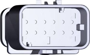 Obudowa złącza pin męskiego na kabel TE Connectivity AMPSEAL16 776539-2, automotive, piny: 12, 13 A, 1 szt.