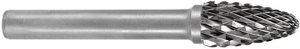 Frez płomieniowy typu F ze stali HM, 12 mm Frez RUKO 116033, 65 mm , 1 szt.