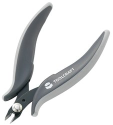 Szczypce boczne TOOLCRAFT 816745, 125 mm, 60 HRC, dla elektroników i mechaników