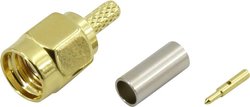 Złącze SMA TRU COMPONENTS 93038c7 1386725 złącze męskie proste 50 Ω 1 szt.