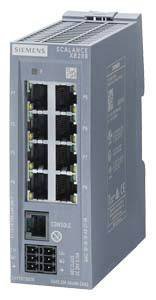 SCALANCE XB208 zarządzany, przełącznik warstwy 2, 8x RJ45, DEF: PN IO Siemens 6GK5208-0BA00-2AB2 Switch sieciowy   10 / 100 MBit/s