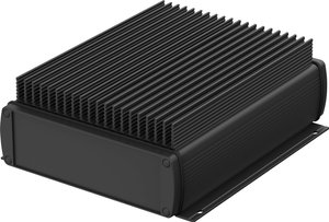 Obudowa radiatora z kołnierzem Bopla ABPH 1600-0200 KWL ALUBOS_SET 84416200.HMT1, (D x S x W) 190 x 190 x 80 mm, aluminium, 1 szt.
