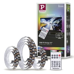 Taśma LED zestaw podstawowy Paulmann TV Strips 55 Zoll 78880 5 V 3 W  2 m