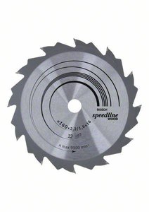 Tarcza tnąca z węglików spiekanych Bosch Accessories Standard for Wood Speed 160 x 16 x 2.4 mm 1 szt.