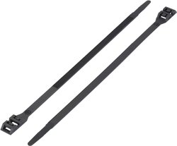 Opaska kablowa TRU COMPONENTS TC-DK-610BK203 1592837, 610 mm, poliamid 6.6, 1 szt.