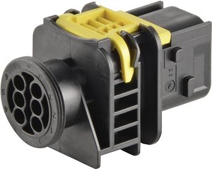 Obudowa złącza pin żeńskiego na PCB TE Connectivity HDSCS, MCP 1-1703773-1, automotive, piny: 6, 1 szt.