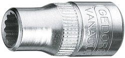 D 20 3/8AF - GEDORE - nasadka 1/4'' Profil UD 3/8'' Nasadka Gedore D 20 3/8AF 6227020 1 szt.