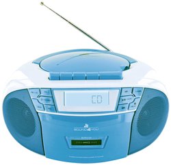 Radio-CD Schwaiger Sound4You UKW, AM, FM niebieski