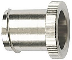 Tuleja końcowa wężowa HellermannTyton PCS12-EI, O 10.2 mm, metalowa