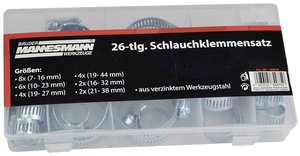 Opaska zaciskowa Brüder Mannesmann M60026, 7 do 44 mm, 1 zest.
