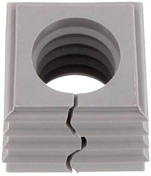 Element uszczelniający CONTA-CLIP KDS-DE 12-13 GR 28573.6, (D x S x W) 20.3 x 20.3 x 17.7 mm, termoplastyczny elastomer, 10 szt.