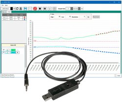 Oprogramowanie do przyrządów pomiarowych Extech 407001-PRO