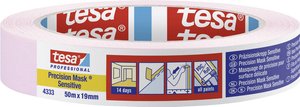 Taśma maskująca tesa Präzisionskrepp® 04333-00017-02 PRECISION SENSITIVE (D x S) 50 m x 19 mm 50 m 1 szt.