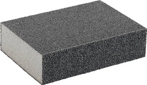 Gąbka ścierna AUTO-SCHLEIFIX, LACK &amp, AUTO, wodoodporna, średnia / gruba Blok ostrzący kwb 089231     1 szt.