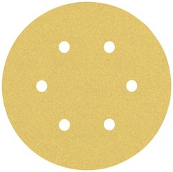 Papier ścierny EXPERT C470 z 6 otworami do szlifierek mimośrodowych, 150 mm, G 100, 5 części. Papier ścierny ekscentryczny Bosch Accessories EXPERT C470 2608900816  5 szt.