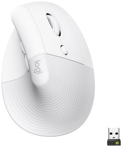 Mysz ergonomiczna Bluetooth®, radiowa Logitech Lift Vertical Ergonomic Mouse 4000 dpi