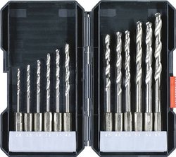 Zestaw wierteł krętych do metalu kwb 108810 12 szt.