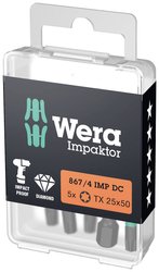 Bit Torx T 20 Wera  05057664001 F 6.3 5 szt.