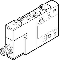 Zawór magnetyczny FESTO CPE10-M1CH-3GL-M7 550233, 2.5 do 8 bar