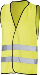 Kamizelka ochronna poliester, neonowa żółć
