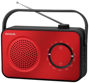 Radio przenośne Aiwa R-190RD FM, MW  czerwony