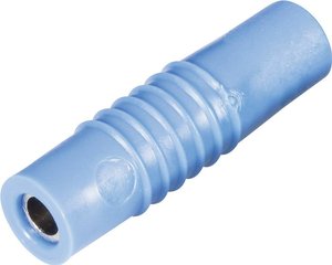 Złączka Schnepp z gniazdem KP4000, 4mm, niebieska