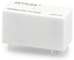 Przekaźnik drukowany Zettler Electronics AZ7621P2-1A-24DE, bistabilny, 2 cewki, 440 V/AC, 16 A, 1 szt.