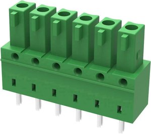 Obudowa złącza pin męskiego na PCB Degson 15EDGB-3.81-08P-14-00AH-1, wire-to-board, piny: 8, 8 A, 1 szt.