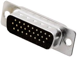 Listwa męska D-Sub encitech HDD-26-M-T-B-M 2103-0400-02, rzędy: 3, styki: 26, 180 °, 1 szt.