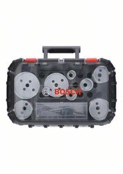 Zestaw otwornic Progressor for Wood and Metal, 11-częściowy zestaw dla elektryków, 25-86 mm Zestaw otwornic Bosch Accessories  2608594194  1 szt.