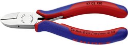Szczypce boczne Knipex 77 02 130, 130 mm, 62 HRC, dla elektroników i mechaników