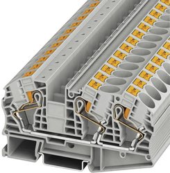 Listwa zaciskowa przepustowa Phoenix Contact PT 16-TWIN N BU, 3208773