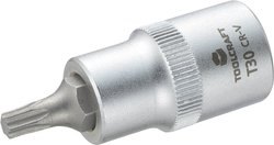 Nasadka trzpieniowa  TOOLCRAFT  816165 wewnętrzny sześciokąt (TX) 1 szt.