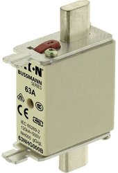 Eaton  63NHG000B  Bezpiecznik NH  z mechanicznym wskaźnikiem stanu bezpiecznika    Rozmiar bezpiecznika = 000    63 A    500 V  1 szt.