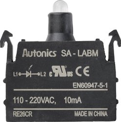 TRU COMPONENTS SA-LABM Element LED niebieski 110 V, 240 V 1 szt.