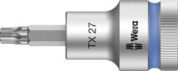 Klucz nasadowy Zyklop 12,5 mm (1/2''), T 27 x 60 mm Nasadka TORX T 27 Wera 8767 C HF 05003832001