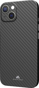 Etui „Ultra Thin Iced” na Apple iPhone 13, czarne / karbonowe Cover Black Rock Ultra Thin Iced iPhone 13 czarny, karbonowy