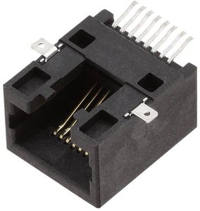 Złącze męskie RJ encitech RJJU-88-141-E3H-009 3253-0007-02, RJ45, CAT 5, piny:8P8C, 1 szt.