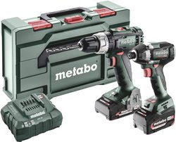Wiertarko-wkrętarka akumulatorowa, Wkrętarka udarowa akumulatorowa Metabo BSL+SSD200LTBL 685194000 18 V 4 Ah zaw. akumulator, zaw. ładowarkę