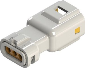 Obudowa złącza pin męskiego na kabel EDAC 560-003-000-111, wire-to-wire, piny: 3, 3 A, 1 szt.