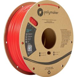 Filament do drukarek 3D PLA Polymaker PA02019, Średnica filamentu: 2.85 mm, 1000 g, czerwony