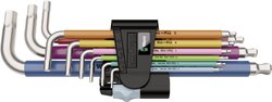 Zestaw kluczy trzpieniowych Wera Multicolour 05022669001 wewnętrzny sześciokąt 9 szt.