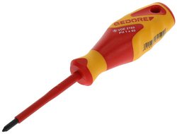 Wkrętak krzyżowy PH 1 Gedore VDE 2160 PH 1 1612115 DIN ISO 8764
