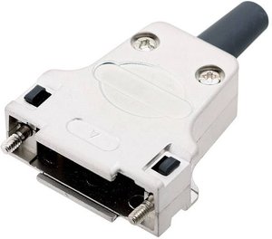 Obudowa złącza D-SUB encitech DTZF37-RGL-M3-K 7960-5207-04, odlew cynkowy, 180 °, 1 szt.