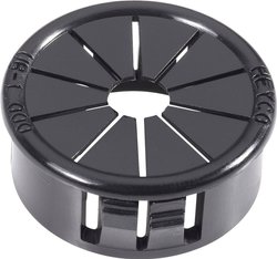 Przepust kablowy nacinany PB Fastener, AF1000, AF1000, (Ø x W) 26.9 mm x 11.5 mm, czarny, 1 szt.