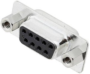 Listwa żeńska D-Sub encitech DB50-SS-J 2101-0182-15, rzędy: 3, styki: 50, 180 °, 1 szt.
