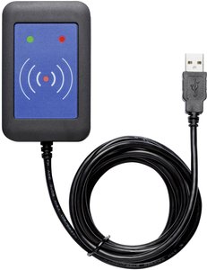 Czytnik RFID (125 kHz, 13,56 MHz) Benning 009372, 1 szt.