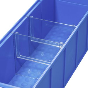 Przegroda dla skrzyni bez pokrywy Allit ProfiPlus ShelfBox Divider S 456590   przeźroczysty 4 szt.